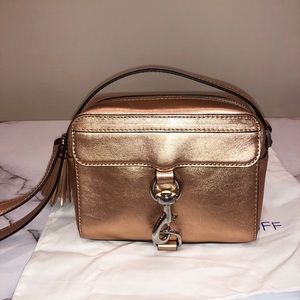 Rebecca Minkoff Rose Gold MAB Crossbody Bag NEW